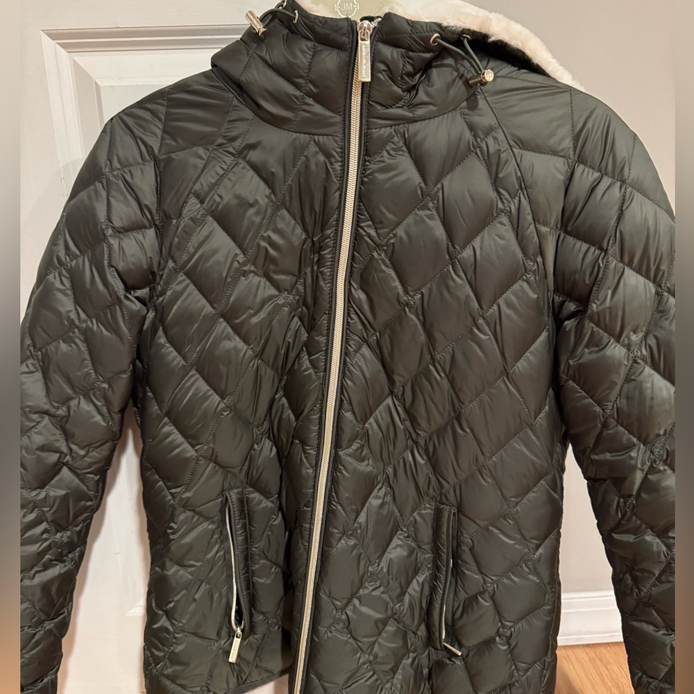 Michael Kors Quilted Puffer Jacket with Hood size XS